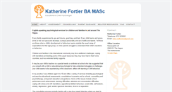 Desktop Screenshot of child-psychology.net